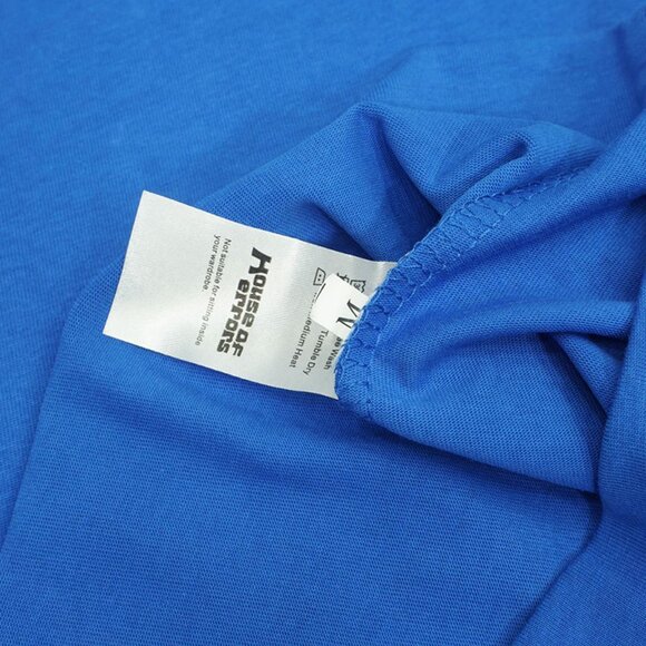 House of Errors Blue Letter Logo Short Sleeves - Picture 7 of 10